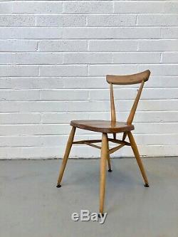 Vintage 60's Ercol Adult Stacking Dining Chair. Retro Danish. G Plan DELIVERY