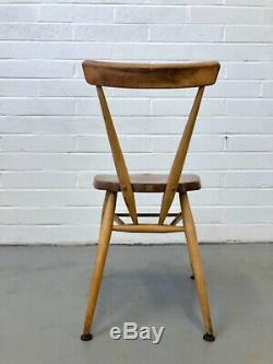 Vintage 60's Ercol Adult Stacking Dining Chair. Retro Danish. G Plan DELIVERY