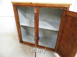 Vintage Antique Reclaimed Pine Kitchen Cupboard Storage unique Drinks Cabinet