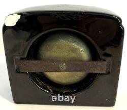 Vintage Art Deco Ceramic Working Kitchen Timer Black, Retro, Hollywood Regency