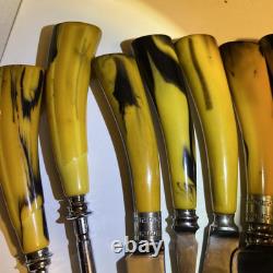 Vintage Bakelite Stainless Steel Kitchen Utensils 15Pieces Set Great Color