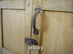Vintage Bleached Indian Kitchen Bathroom Housekeepers Cupboard Cabinet