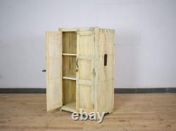 Vintage Bleached Indian Kitchen Bathroom Housekeepers Cupboard Cabinet