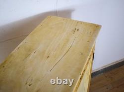 Vintage Bleached Rustic Kitchen Bathroom Cupboard Cabinet