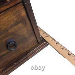 Vintage Cabinet Drawer Spice Mail Box Apothecary Wall Hanging or Standing