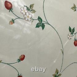 Vintage Canister Set 1980s Epoch Korea Ceramic Strawberry Cottage Kitchen Decor