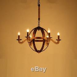 Vintage Chandelier Lighting Kitchen Ceiling Lights Bar Industrial Pendant Light