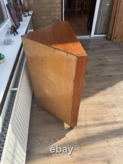 Vintage Display Glass Corner Unit