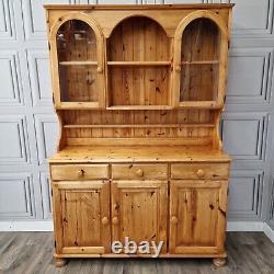 Vintage Ducal Solid Wood Pine Welsh Dresser Country Farmhouse Style Kitchen