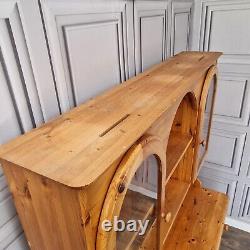 Vintage Ducal Solid Wood Pine Welsh Dresser Country Farmhouse Style Kitchen