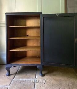 Vintage Early To Mid C20th Hall Storage Music Cupboard Cabinet
