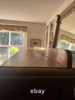 Vintage Early to mid C20th Glazed Display China Drinks Cabinet Bookcase