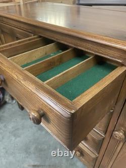 Vintage Elm Ercol Golden Dawn Sideboard Dresser Base Beautiful Condition