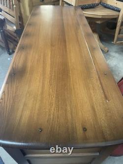 Vintage Elm Ercol Golden Dawn Sideboard Dresser Base Beautiful Condition