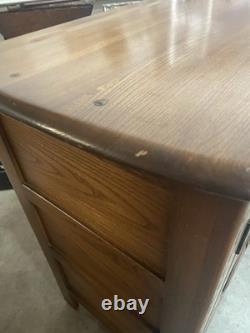 Vintage Elm Ercol Golden Dawn Sideboard Dresser Base Beautiful Condition