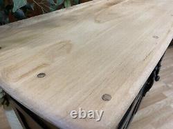 Vintage Elm Sideboard by Ercol \ Rustic Kitchen Pantry Dresser \ Cupboard