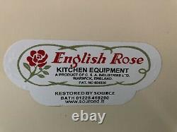 Vintage English Rose kitchen units, 1950s retro