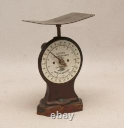 Vintage English Salter No 11 Kitchen Scale Working Condition 1940s