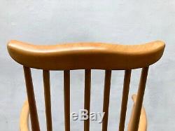 Vintage Ercol Blonde Goldsmith Rocking Chair. Retro Danish. Mid Century DELIVERY