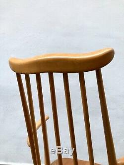 Vintage Ercol Blonde Goldsmith Rocking Chair. Retro Danish. Mid Century DELIVERY