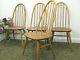 Vintage Ercol Quaker Dining Chairs, Set 4 Retro Kitchen Chairs Northants
