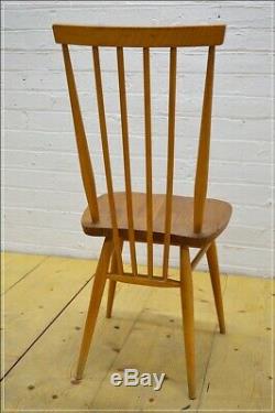 Vintage Ercol dining kitchen chair Windsor 684 blonde elm beech UK DELIVERY