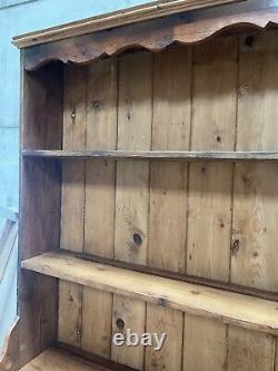 Vintage Estate made scullery kitchen dresser / cupboard sideboard