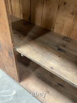 Vintage Estate made scullery kitchen dresser / cupboard sideboard