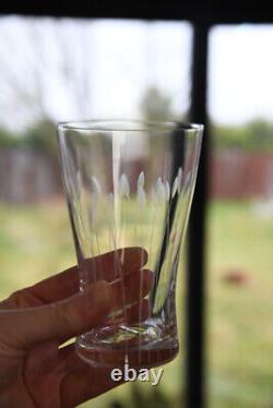 Vintage Etched Water Jug & Glasses