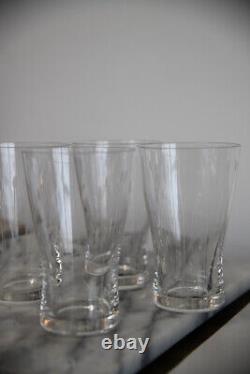 Vintage Etched Water Jug & Glasses