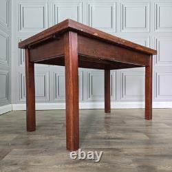 Vintage Extending Dining Table Retro Formica Mid Century Kitchen Desk Office