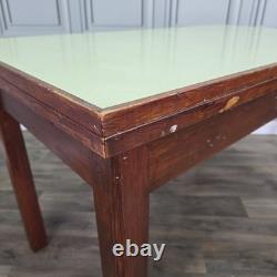 Vintage Extending Dining Table Retro Formica Mid Century Kitchen Desk Office