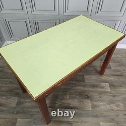 Vintage Extending Dining Table Retro Formica Mid Century Kitchen Desk Office
