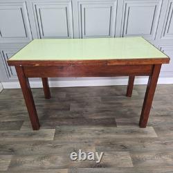 Vintage Extending Dining Table Retro Formica Mid Century Kitchen Desk Office