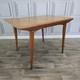 Vintage Extending Dining Table Teak Veneer Mid Century Kitchen Retro Mcm
