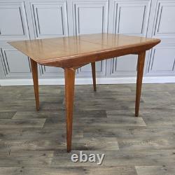 Vintage Extending Dining Table Teak Veneer Mid Century Kitchen Retro MCM