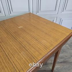 Vintage Extending Dining Table Teak Veneer Mid Century Kitchen Retro MCM