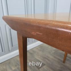 Vintage Extending Dining Table Teak Veneer Mid Century Kitchen Retro MCM