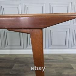 Vintage Extending Dining Table Teak Veneer Mid Century Kitchen Retro MCM