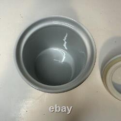 Vintage Florida Marketplace Palm Island 4 Piece Ceramic Kitchen Cannister Set