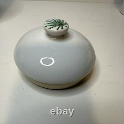Vintage Florida Marketplace Palm Island 4 Piece Ceramic Kitchen Cannister Set