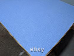 Vintage Formica Kitchen Table Buel Mid-century Large Breakfast Denim 1950s