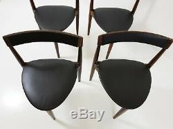 Vintage Frem Rojle Dining Chairs Danish Retro