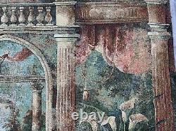 Vintage French Tapestry Authentic Kitchen Décor Medieval Wall Hanging 134x93cm