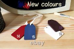 Vintage French Wall Unit Painted Bookcase Pretty Wooden Display Shelves