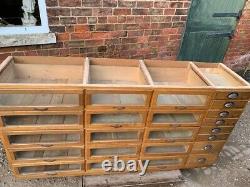 Vintage Haberdashery Cabinet Drawers Kitchen Unit Sideboard