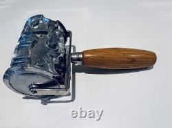 Vintage Harrods Kitchen Cookie Roller Christmas Tree Kitchenalia Retro Decor