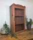 Vintage Indian Colonial Wooden Glazed Shop Display Bathroom Kitchen Wall Cabinet