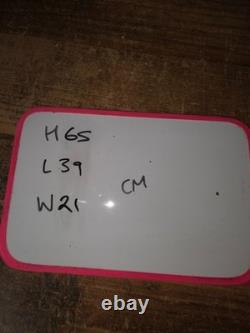 Vintage Indian Colonial Wooden Glazed Shop Display Bathroom Kitchen Wall Cabinet