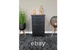 Vintage Industrial Cabinet 5 Drawers Rustic Metal Storage Furniture